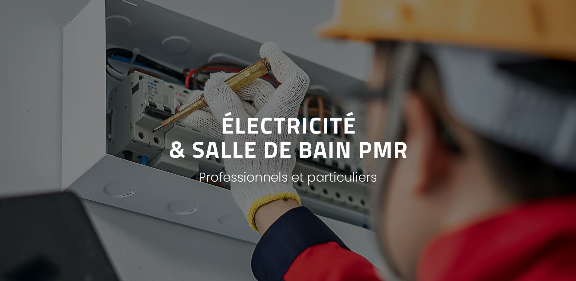 Adaptation électricité et salle de bain PMR à Bordeaux